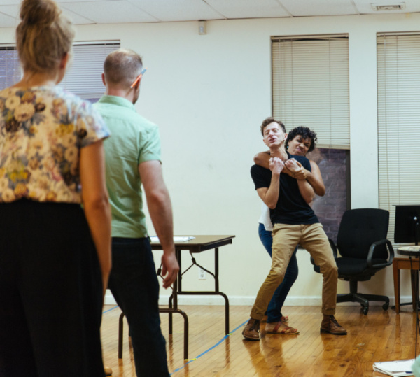 Photo Flash: First Look at Riley Thomas' CONVICTED in Rehearsals Image