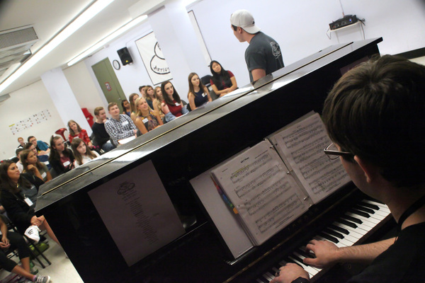 Photo Flash: Will Roland Inspires and Mentors the Students of Broadway Artists Alliance Image