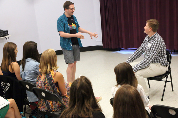 Photo Flash: Will Roland Inspires and Mentors the Students of Broadway Artists Alliance Image