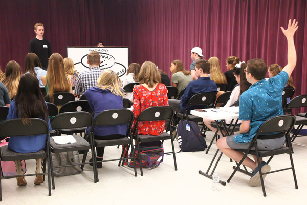 Photo Flash: Will Roland Inspires and Mentors the Students of Broadway Artists Alliance Image