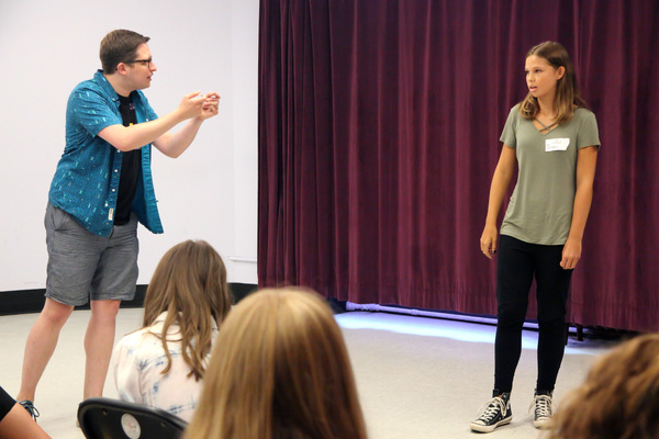 Photo Flash: Will Roland Inspires and Mentors the Students of Broadway Artists Alliance Image