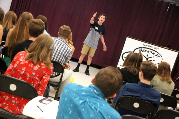 Photo Flash: Will Roland Inspires and Mentors the Students of Broadway Artists Alliance Image