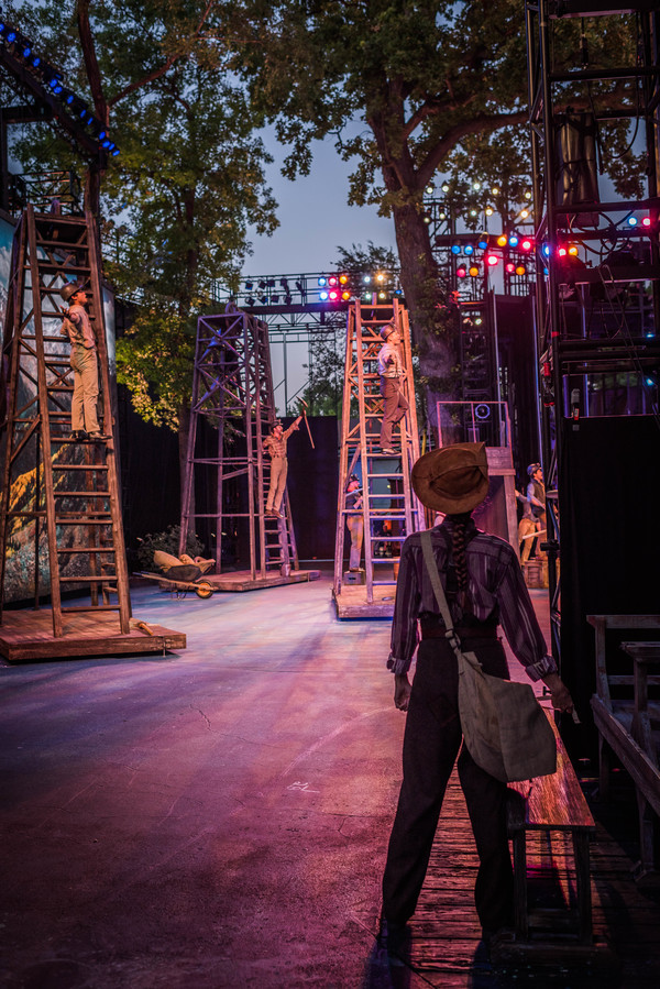 BWW Photo Exclusive: Go Backstage at the Muny's THE UNSINKABLE MOLLY BROWN Image