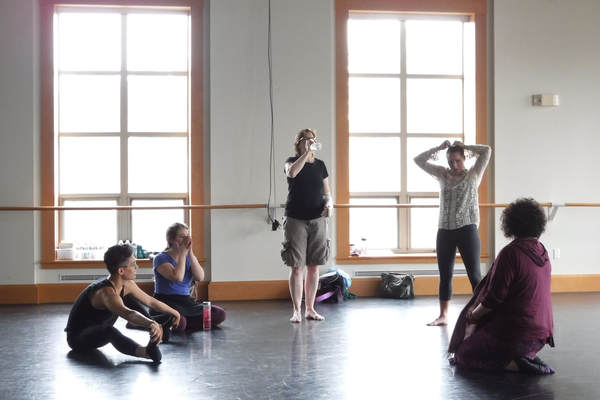 Photo Flash: In Rehearsal for Alley Cat Theater's PLANK Image