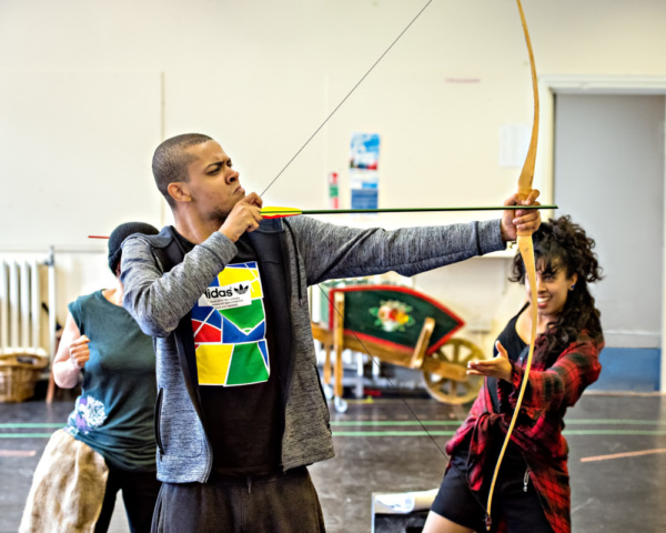 Photo Flash: Inside Rehearsal for ROBIN HOOD: THE ARROW OF DESTINY at York Theatre Royal Image