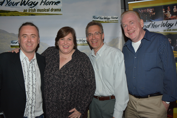 Jimmy Kelly, Joanie Madden, Jeff Strange and Donnie Golden Photo