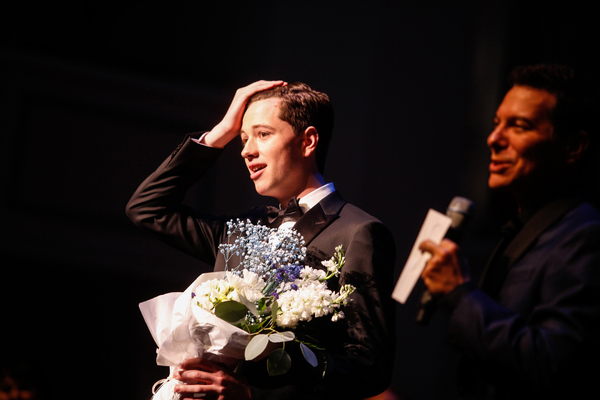 Finn Sagal with Michael Feinstein Photo