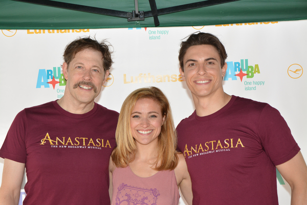 John Bolton, Christy Altomare and Derek Klena Photo