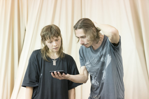 Photo Flash: In Rehearsals for AGAINST Featuring Ben Whishaw at Almeida Theatre 