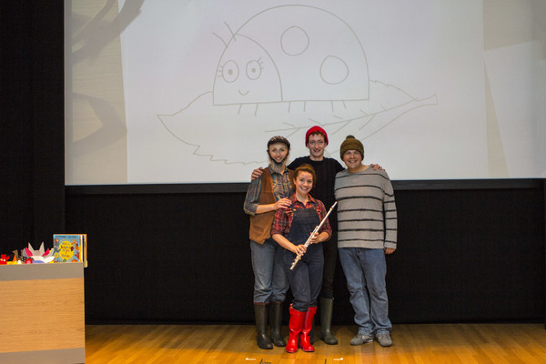 Rosamund Hine, Emma Carroll, Matt Jopling, and Edward Way  Photo