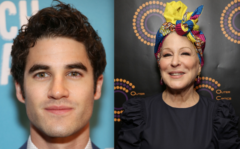 DVR Alert: Darren Criss to Perform; Bette Midler to Visit NBC's TODAY Image