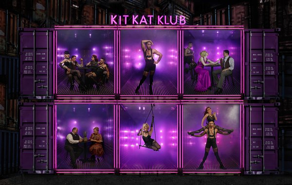 Photo Flash: Cast of Serenbe Playhouse's CABARET Poses in the Kit Kat Club 