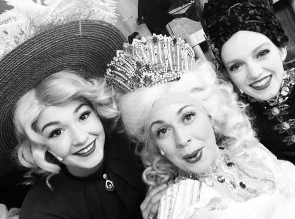 Photo Flash: Hoop, Hoop, Hooray! THE KING AND I Celebrates a Two Show Day, and More Saturday Intermission Pics! Image