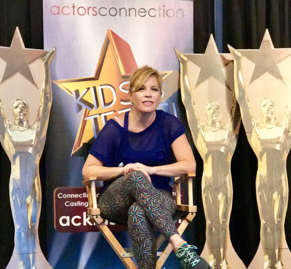 Felicia Finley answers questions about working on Broadway at Actors Connection Kids  Photo