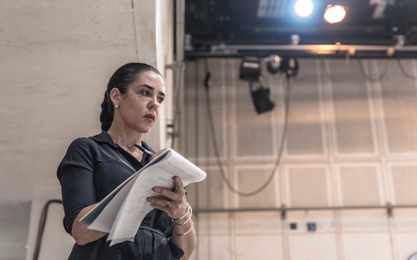 Photo Flash: Inside Rehearsal for KNIVES IN HENS at Donmar Warehouse Image