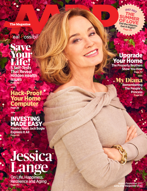 Photo Flash: Stage and Screen Star Jessica Lange Graces Cover of AARP The Magazine 