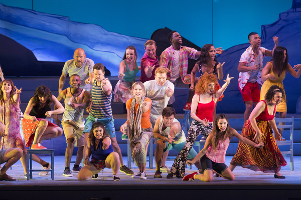 Photo Flash: First Look at Jennifer Nettles, Dove Cameron, Corbin Bleu and More in MAMMA MIA! at The Hollywood Bowl Image