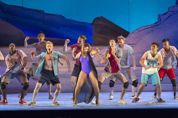 Photo Flash: First Look at Jennifer Nettles, Dove Cameron, Corbin Bleu and More in MAMMA MIA! at The Hollywood Bowl Image