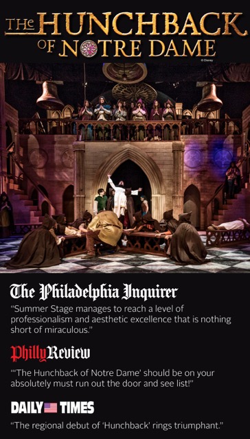 Upper Darby Summer Stage presents THE HUNCHBACK OF NOTRE DAME Image