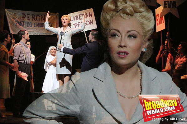 Photo Coverage: EVITA Starring Emma Hatton and Gian Marco Schiaretti Returns to the West End Image