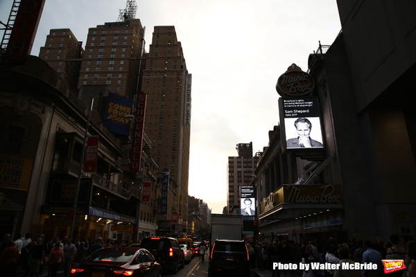 Photo Coverage: Broadway Dims The Lights In Memory Of Sam Shepard Image