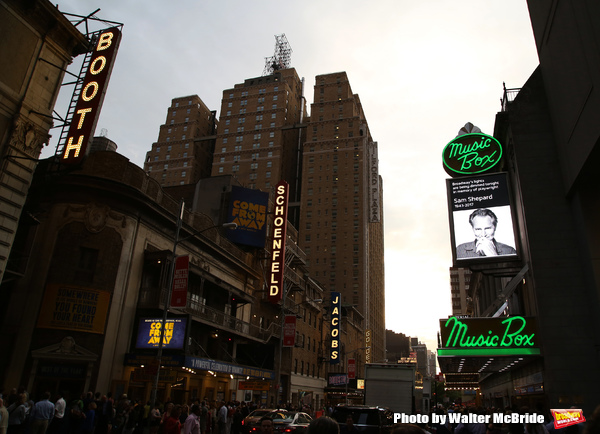 Photo Coverage: Broadway Dims The Lights In Memory Of Sam Shepard Image