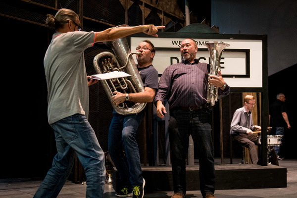 Photo Flash: In Rehearsals for BRASSED OFF at Wolverhampton Grand Theatre 