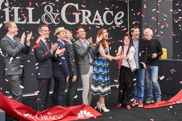 Photo Flash: LA Mayor Proclaims  'WILL & GRACE DAY' in Celebration of Start of Production 