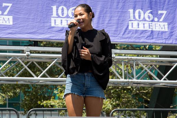 Photo Coverage: The Casts of MISS SAIGON, GREAT COMET & More Belt It Out at Bryant Park!  Image