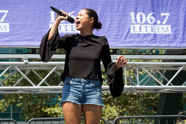 Photo Coverage: The Casts of MISS SAIGON, GREAT COMET & More Belt It Out at Bryant Park!  Image