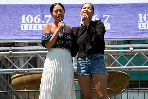 Photo Coverage: The Casts of MISS SAIGON, GREAT COMET & More Belt It Out at Bryant Park!  Image