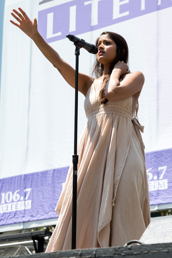 Photo Coverage: The Casts of MISS SAIGON, GREAT COMET & More Belt It Out at Bryant Park! Image