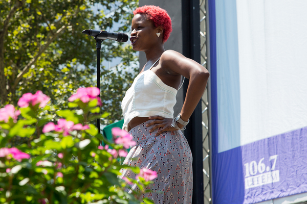 Photo Coverage: The Casts of MISS SAIGON, GREAT COMET & More Belt It Out at Bryant Park! Image