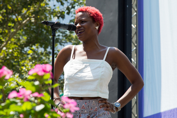 Photo Coverage: The Casts of MISS SAIGON, GREAT COMET & More Belt It Out at Bryant Park!  Image