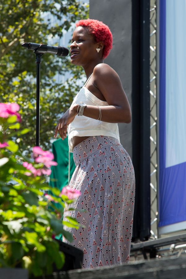 Photo Coverage: The Casts of MISS SAIGON, GREAT COMET & More Belt It Out at Bryant Park! Image