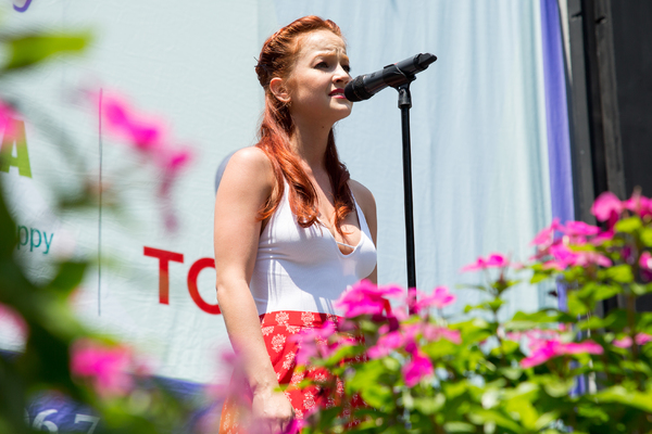 Photo Coverage: The Casts of MISS SAIGON, GREAT COMET & More Belt It Out at Bryant Park! Image