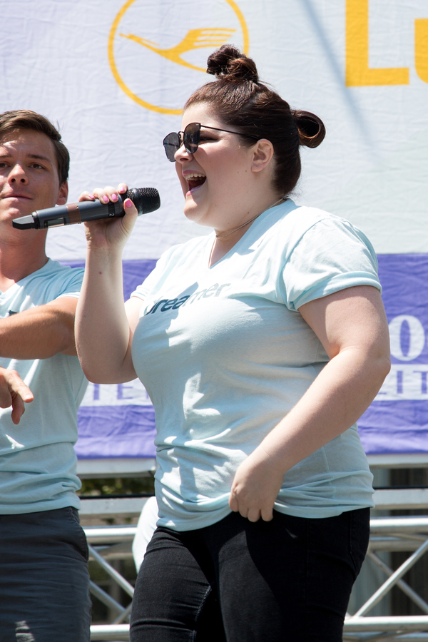 Photo Coverage: The Casts of MISS SAIGON, GREAT COMET & More Belt It Out at Bryant Park! Image