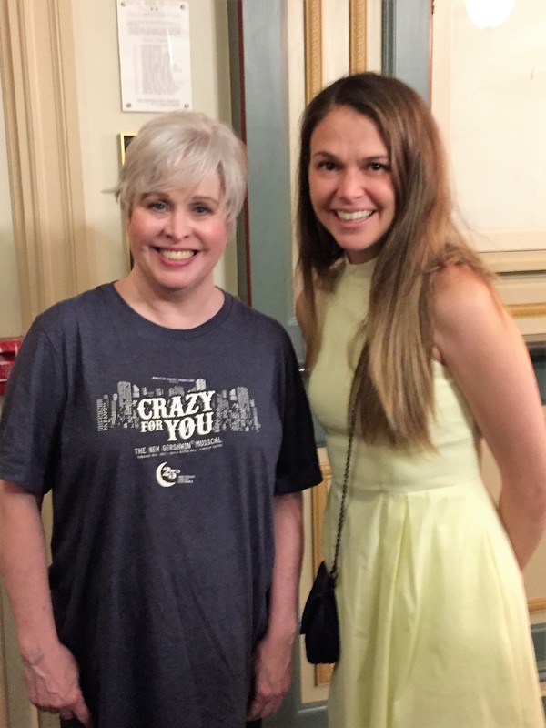 Nancy Opel and Sutton Foster Photo
