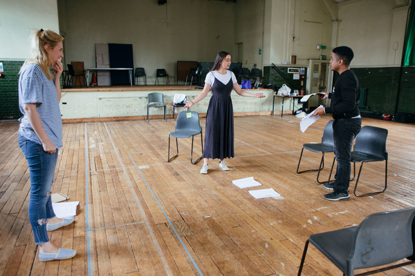 Photo Flash: In Rehearsal with NYT's THE HOST Image