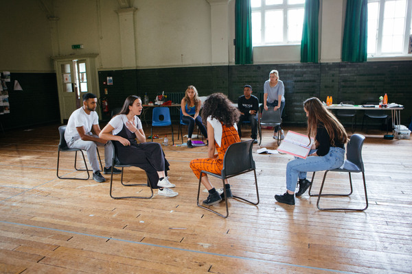 Photo Flash: In Rehearsal with NYT's THE HOST Image