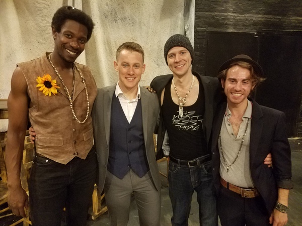 Photo Flash: HAIR Celebrates Psychedelic Opening at Mercury Theater Image