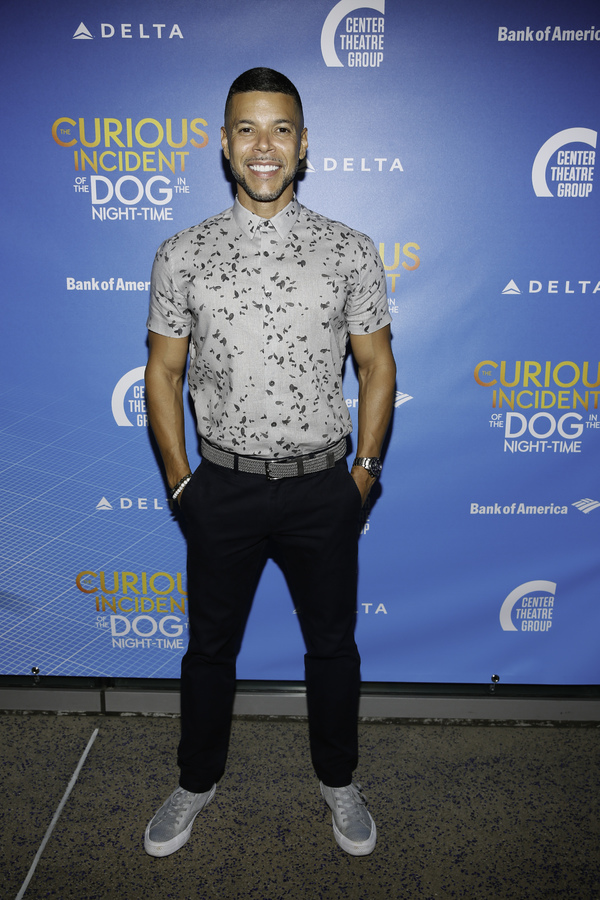 Actor Wilson Cruz arrives for the opening night performance of "The Curious Incident  Photo