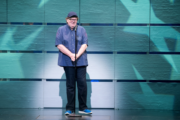 Photo Flash: Michael Moore Steps Into the Broadway Spotlight in TERMS OF MY SURRENDER Image