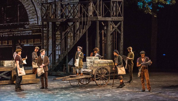 Photo Flash: Kings of St. Louis! NEWSIES Makes Headlines at The Muny Image