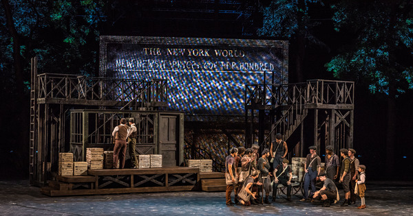 Photo Flash: Kings of St. Louis! NEWSIES Makes Headlines at The Muny Image