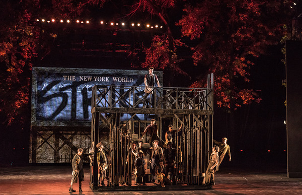 Photo Flash: Kings of St. Louis! NEWSIES Makes Headlines at The Muny Image