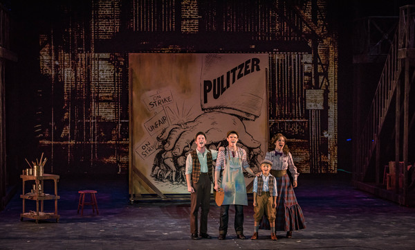 Photo Flash: Kings of St. Louis! NEWSIES Makes Headlines at The Muny Image