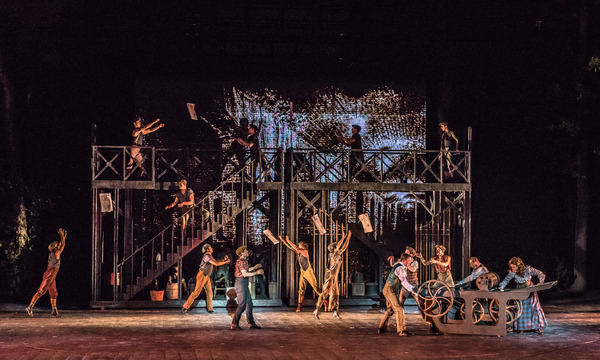 Photo Flash: Kings of St. Louis! NEWSIES Makes Headlines at The Muny Image