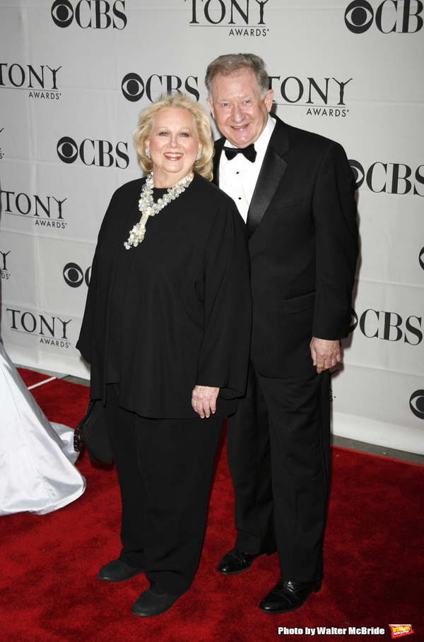 Barbara Cook & Harvey Evans arriving to the 61st Annual Tony Awards held at Radio Cit Photo