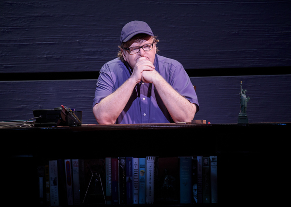 Photo Flash: Michael Moore Takes Broadway in THE TERMS OF MY SURRENDER Image